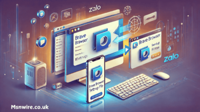 can you sent brave browser setup through zalo