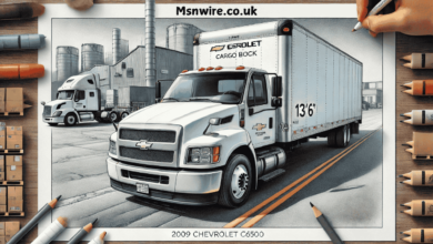 2009 chevrolet c6500 box truck 13'6