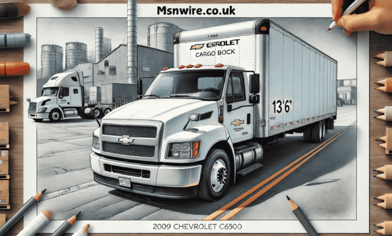 2009 chevrolet c6500 box truck 13'6